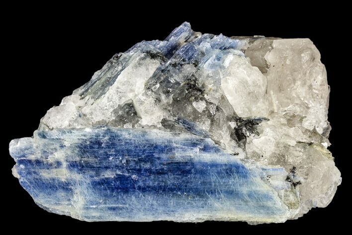 Vibrant Blue Kyanite Crystal In Quartz - Brazil #113485